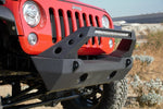 DV8 Offroad 07-18 Jeep Wrangler JK/JL Front Stubby Bumper