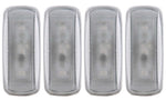 ANZO 2010-2015 Dodge Ram 3500 LED Fender Light Kit Clear 2pc Amber / 2pc Red