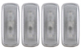 ANZO 2010-2015 Dodge Ram 3500 LED Fender Light Kit Clear 2pc Amber / 2pc Red