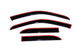 AVS 02-07 Buick Rendezvous Ventvisor In-Channel Front & Rear Window Deflectors 4pc - Smoke