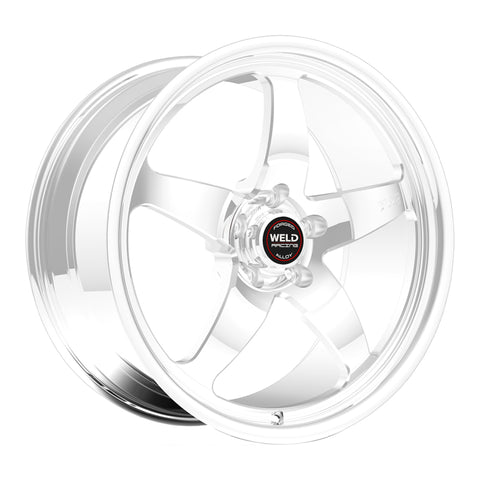 Weld S71 20x9 / 5x120 BP / 6.9in. BS Polished Wheel (Medium Pad) - Non-Beadlock
