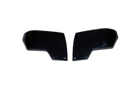 AVS 02-06 Chevy Avalanche 1500 (w/Body Hardware) Headlight Covers - Black