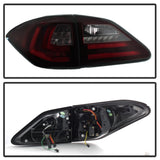 Spyder Lexus RX350 2010-2012 LED Tail Lights - Red Clear ALT-YD-LRX35010-LED-RC