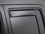 WeatherTech 04-08 Ford F150 Super Crew Rear Side Window Deflectors - Dark Smoke