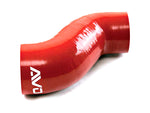 AVO Induction Red Silicone Short MAF Turbo Inlet - 2008+ Subaru STI / 08-14 Subaru WRX