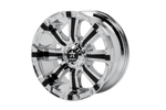 RBP 94R 20x10 8x170 BP / 5 BS -12mm Offset 129mm CB (Hub Centric) Chrome w/Black Inserts Wheel