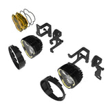 KC HiLiTES FLEX ERA 3 Dual Mode SAE Fog Lights - 2-Light Master Kit for Toyota Tacoma/4Runner/Tundra