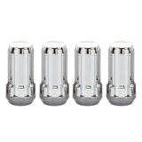 McGard SplineDrive Lug Nut (Cone Seat) 1/2-20 / 1.60in. Length (4-Pack) - Chrome (Req. Tool)