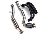 AVO 2018 Subaru Crosstrek (FB20) Ceramic Coated Headers/Front Cat Pipe w/ Resonator Pipe