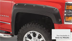 Bushwacker 16-17 Chevy Silverado 1500 Fleetside Pocket Style Flares 4pc - Quicksilver