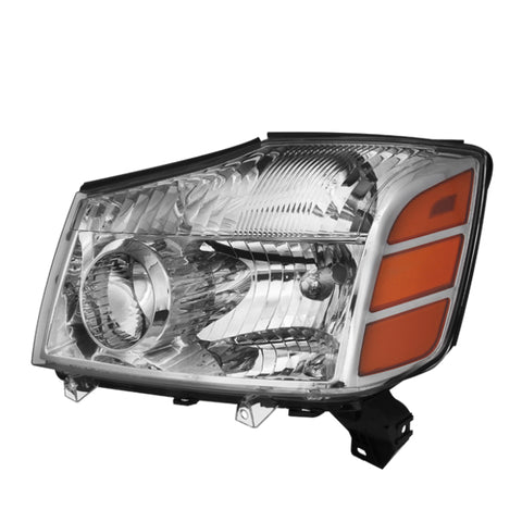 Xtune Nissan Titan 04-14 (04-07 OE Style ) / Armada 04-07 OEM Head Light Left HD-JH-NTI04-OEM-L