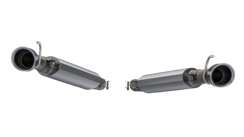 QTP 16-18 Chevrolet Camaro SS 6.2L 304SS AR3 Axle Back Exhaust w/4.5in Dual Tips