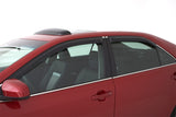 AVS 96-00 Hyundai Elantra Ventvisor Outside Mount Window Deflectors 4pc - Smoke