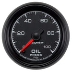 Autometer ES 52.4mm 0-100 PSI Oil Pressure Gauge
