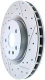 StopTech Select Sport Drilled & Slotted Rotor - Front Right