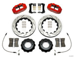 Wilwood Narrow Superlite Red 6R Front Kit 14in Drilled Rotor w/ Lines 05-15 Toyota Tacoma