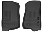 Husky Liners 2018 Jeep Wrangler WeatherBeater Front Row Black Floor Liners