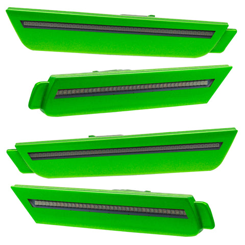Oracle 10-15 Chevy Camaro Concept Sidemarker Set - Tinted - Synergy Green Metallic (GHS)