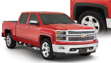 Bushwacker 15-18 Chevy Silverado 2500 HD Fleetside OE Style Flares - 4 pc - Silver Ice