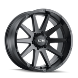 ION Type 143 18x9 / 8x165.1 BP / 18mm Offset / 125.2mm Hub Matte Black Wheel