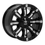 RBP 94R 18x10 8x170 BP / 5.5 BS 0mm Offset 129mm CB (Hub Centric) Black w/Chrome Inserts Wheel