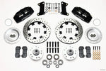 Wilwood Dynapro 6 Front Hub Kit 12.19in Drilled 67-69 Camaro 64-72 Nova Chevelle