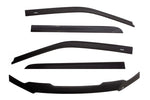 AVS 15-18 Ford F-150 Supercrew Ventvisor & Aeroskin Deflector Combo Kit - Matte Black