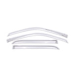 AVS 09-18 Dodge RAM 1500 Crew Cab Ventvisor Front & Rear Window Deflectors 4pc - Chrome