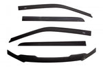 AVS 07-13 Chevy Silverado 1500 Ext. Cab Ventvisor & Aeroskin Deflector Combo Kit - Matte Black