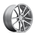 Rotiform R120 SPF Wheel 19x8.5 5x112 45 Offset - Gloss Silver Machined