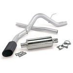 Banks Power 09-10 Ford F-150 5.4L CCSB/CCLB Monster Exhaust System - SS Single Exhaust w/ Black Tip
