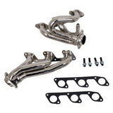 BBK 05-10 Mustang 4.0 V6 Shorty Tuned Length Exhaust Headers - 1-5/8 Chrome