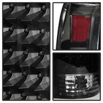 Xtune Yukon Denali 99-00 LED Tail Lights Black ALT-JH-CCK88-LED-BK