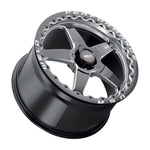 Weld 15x10 Ventura Beadlock 5x120 ET45 BS7.25 Gloss BLK MIL DIA 78.1