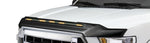 AVS 2019 Chevy Silverado 1500 Aeroskin Low Profile Hood Shield w/ Lights - Black