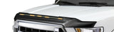 AVS 2019 Chevy Silverado 1500 Aeroskin Low Profile Hood Shield w/ Lights - Black