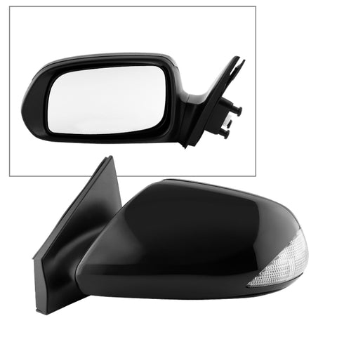 Xtune Scion Tc 05-10 OE Mirror Black Power Left | OE# 8794021190 Pl# Sc1320102 MIR-56001-9H2-P-L