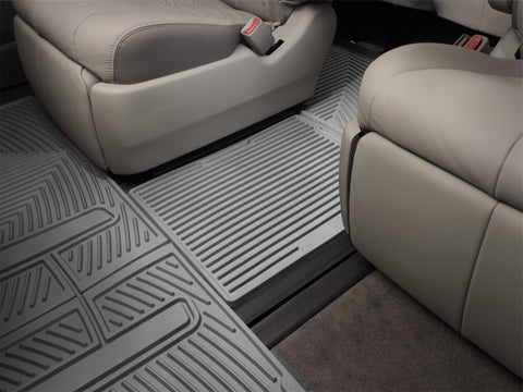 WeatherTech 11+ Toyota Sienna Rear Rubber Mats - Grey