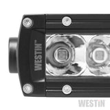 Westin Xtreme LED Light Bar Low Profile Single Row 10 inch Flood w/5W Cree - Black