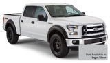 Bushwacker 16-17 Ford F-150 Styleside Pocket Style Flares 4pc 78.9/67.1/97.6in Bed - Ingot Silver