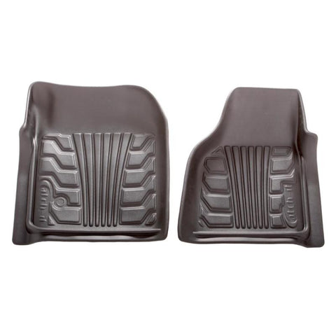 Lund 07-17 Jeep Wrangler Catch-It Floormat Front Floor Liner - Grey (2 Pc.)