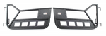 Fishbone Offroad 97-06 Jeep Wrangler TJ Front Tube Doors - Black Textured Powdercoat Steel