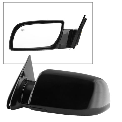 Xtune Chevy GMC C/K Pickup 88-98 OE Mirror Black Power Heated Left MIR-08043-252-P-L