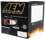 AEM 96-97 Mustang V8 4.6L 4.25in Base ID x 8.125in Base OD x 7.313in H Replacement DryFlow Filter