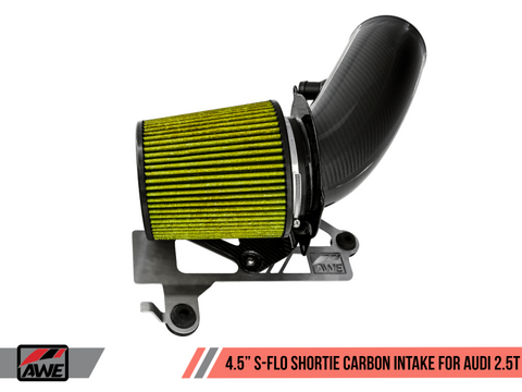 AWE Tuning Audi RS3 / TT RS S-FLO Shortie Carbon Fiber Intake