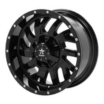 RBP 65R Glock 20x10 5x127/139.7 BP / 5.5 BS 0mm Offset 78mm CB (Hub Centric) Gloss Black Wheel