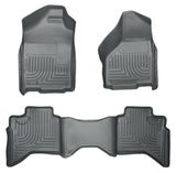 Husky Liners 09-12 Dodge Ram 1500 Quad Cab WeatherBeater Combo Gray Floor Liners