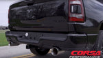 Corsa 2019 Ram 1500 5.7L Crew Cab w/ 57in or 76in Bed Cat-Back Dual Rr Exit 5in Satin Polished Tips