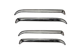 AVS 76-91 Chevy Blazer Ventshade Window Deflectors 2pc - Stainless