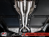 AWE Tuning 14-19 Chevy Corvette C7 Z06/ZR1 (w/o AFM) Touring Edition Axle-Back Exhaust w/Black Tips